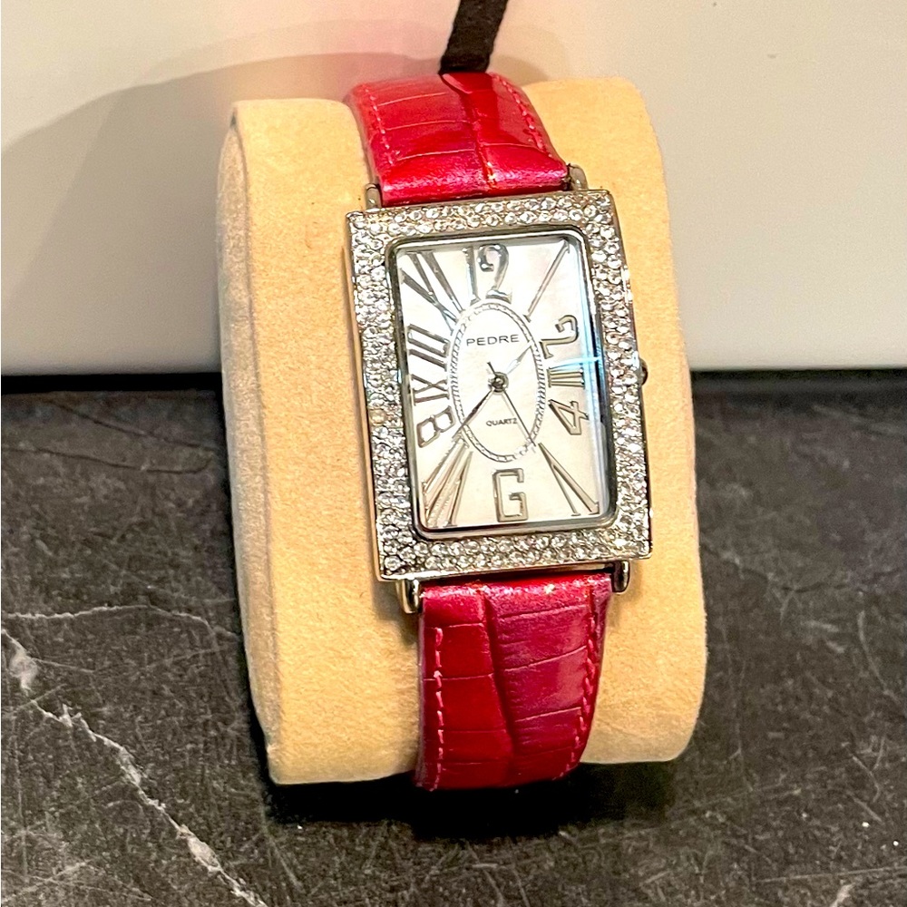 SALE!!! 2 for 30 Ladies Pedre Leather Band Watch- NWOT- New Battery
(23)